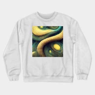 Snake skin texture Crewneck Sweatshirt